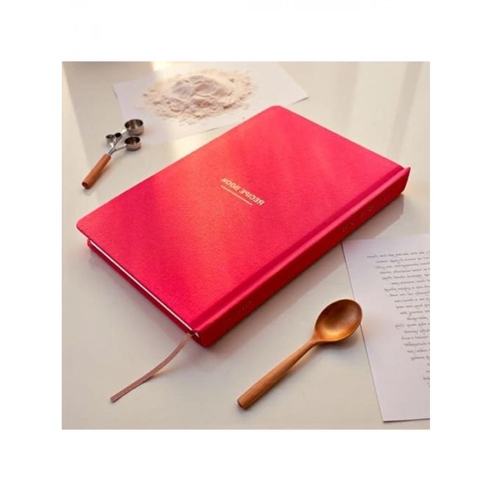 A5 Boyutunda Tarif Defteri, Sert Kapaklı ve İndeksli