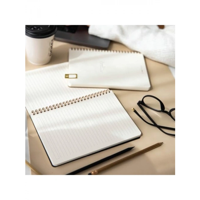 A5 Çizgili Not Defteri - 70 Yaprak, Kalın Kağıt