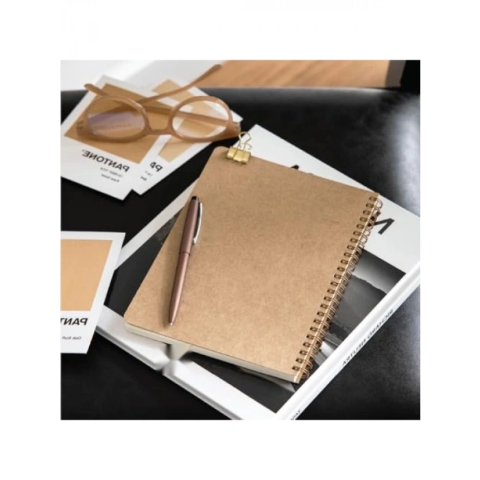 A5 Çizgili Not Defteri - 70 Yaprak, Kalın Kağıt