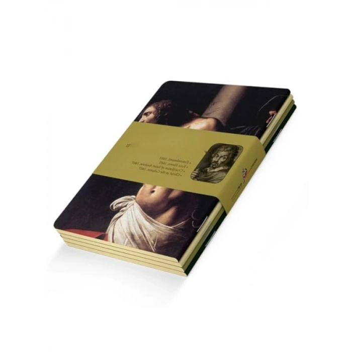 A5 Çizgisiz 4lü Defter Seti - Esnek Kapak