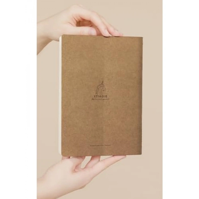 A5 Ebat Kraft Kapaklı 6lı Defter Seti, 120 Sayfa