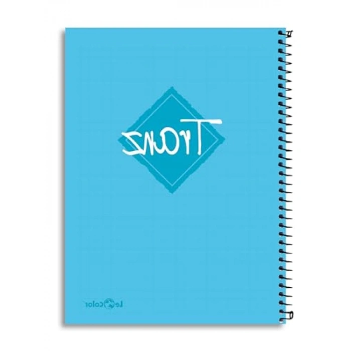 A5 Kareli Defter - 200 Sayfa, Turkuaz Renk