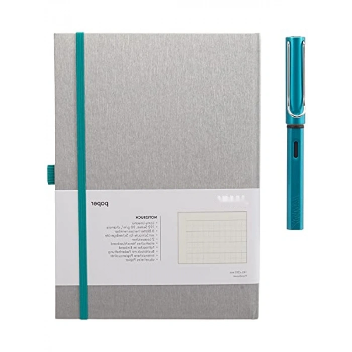 A5 Sert Kapak Defter ve Dolma Kalem Seti