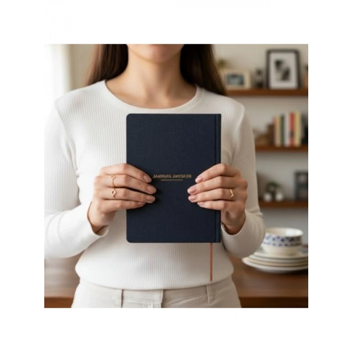 A5 Sert Kapaklı Okuma Günlüğü - 100 Kitap İncelemesi