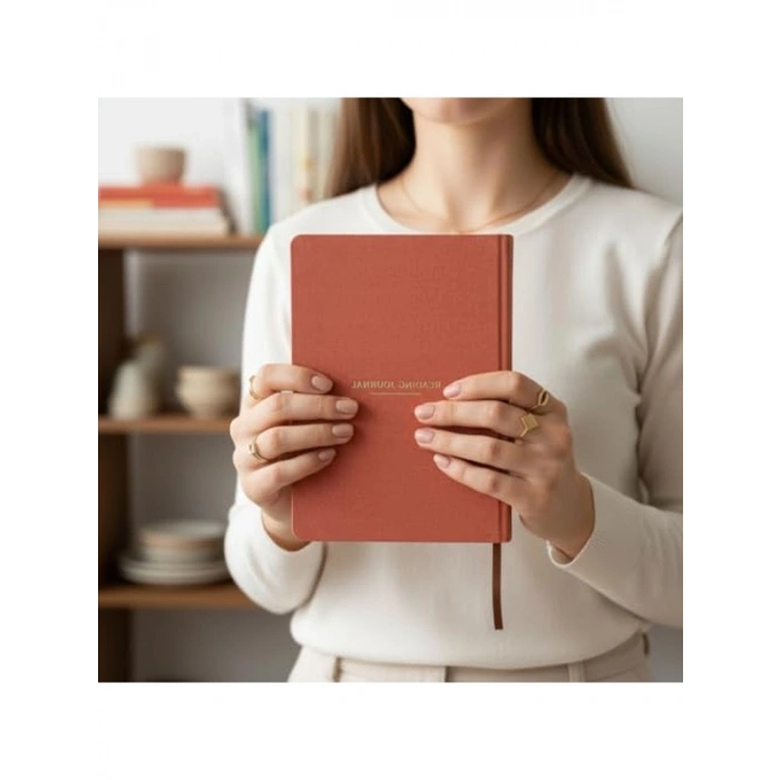 A5 Sert Kapaklı Okuma Günlüğü - 100 Kitap İncelemesi