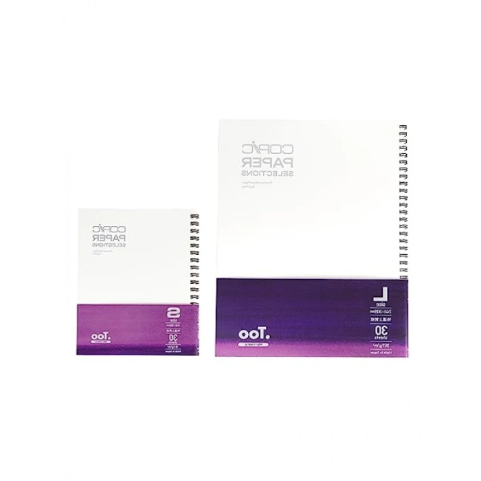 A5 Spiral Ciltli Sketchbook - Yüksek Kalite Krem Beyaz Kağıt