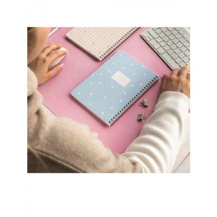 A5 Spiralli Çizgili Okul Defteri Seti (2li)