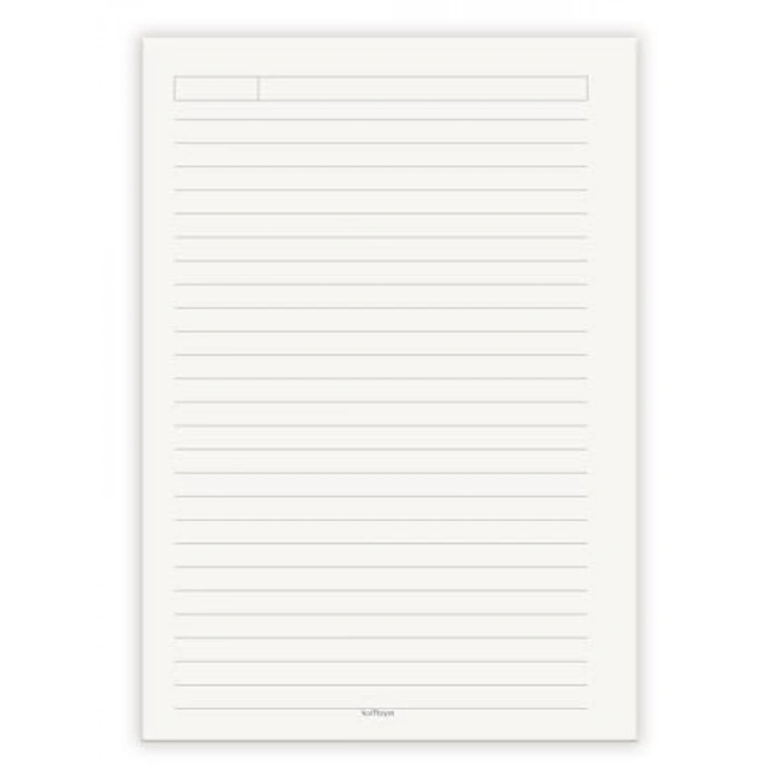 A5 Spiralli Defter, Sert Kapaklı, 80 Sayfa, Çizgili