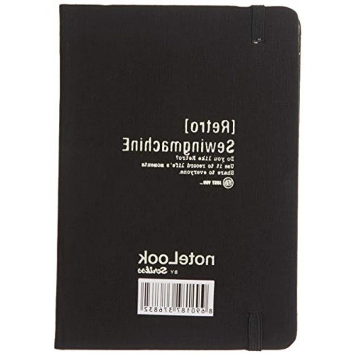 A6 Beyaz Çizgili Defter, Tekstil Kapak ile Şık ve Kullanışlı