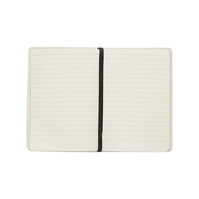 A6 Boyutunda Çizgili Defter, 100 Yaprak, Sert Kapaklı