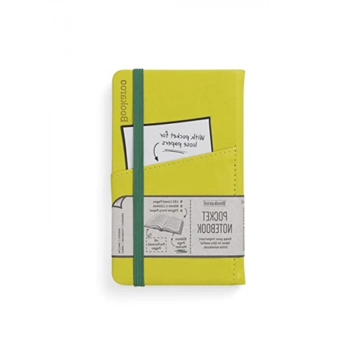 A6 Boyutunda Günlük Defter, Limon Sarısı Renk