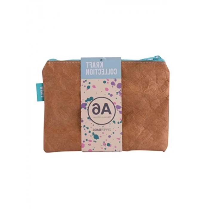 A6 Boyutunda Kraft Çanta