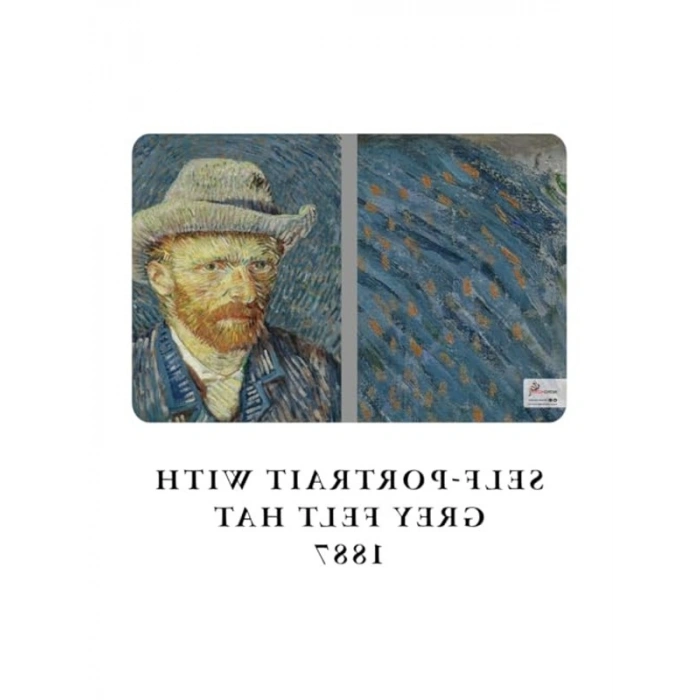 A6 Çizgisiz Defter Seti, Van Gogh Temalı, 4lü ve Kaliteli