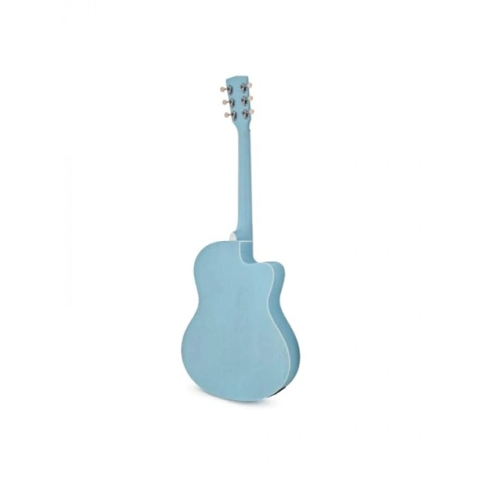 Açık Gözenekli Akustik Gitar - Gök Mavisi