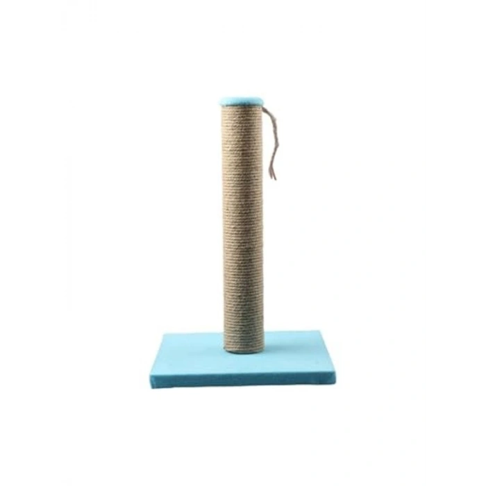 Açık Mavi Renkli Kedi Tırmalama Tahtası, 40 cm
