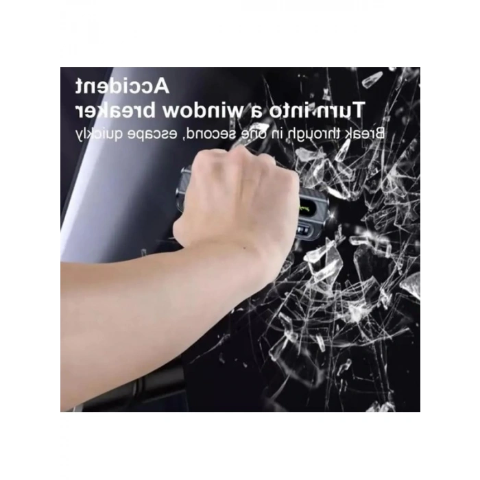 Acil Cam Kırma Çekici ve Gizlenebilir Telefon Numarası Gösterici