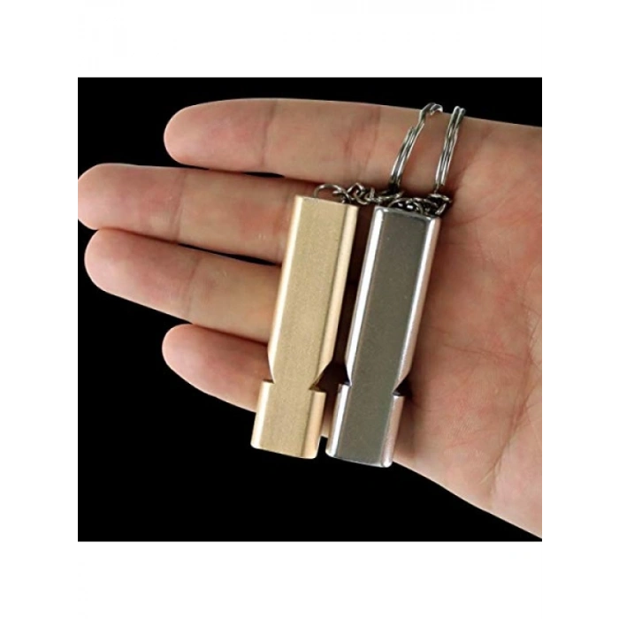 Acil İmdat Düdüğü - Alüminyum ve Paslanmaz Çelik