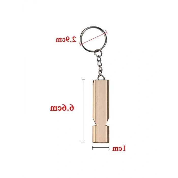 Acil İmdat Düdüğü - Alüminyum ve Paslanmaz Çelik