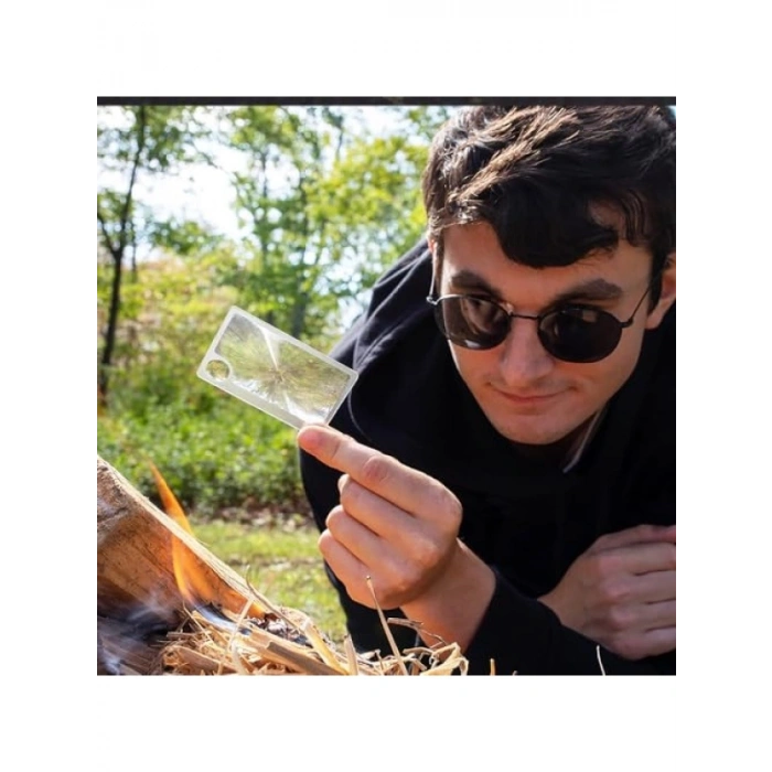 Acil Yangın Büyüteci - Güneş Enerjisiyle Yangın Oluşturma