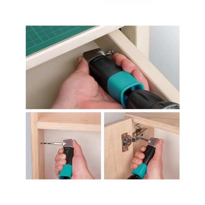 Açılı Dişli Delme ve Vidalama Aparatı - 90° Açı