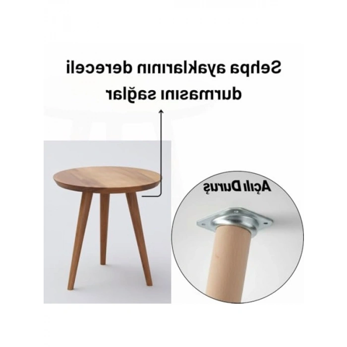 Açılı Metal 4lü Mobilya Ayak Bağlantı Aparatı