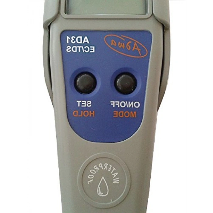 AD31 TDS PPM EC Metre - İletkenlik Ölçer, Siyah