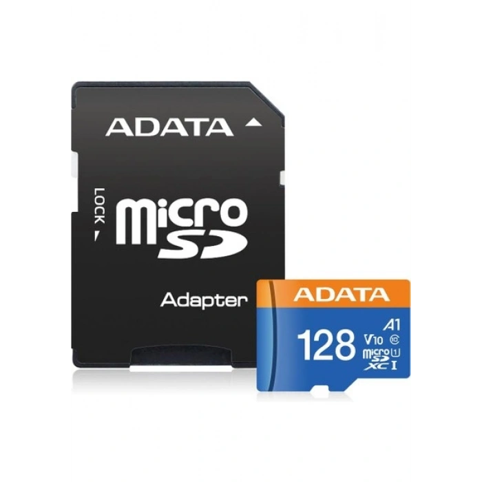 Adata 128GB Premier microSDXC Card with Adapter UHS-I Class10 V10 Hafıza Kartı