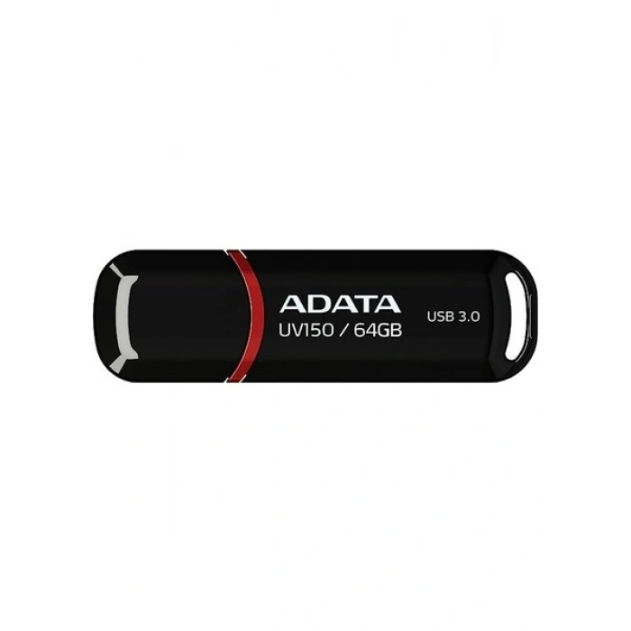 Adata UV150-64GB USB3.2 Gen1 Black Flash Bellek