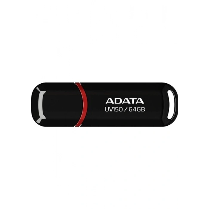 Adata UV150-64GB USB3.2 Gen1 Black Flash Bellek