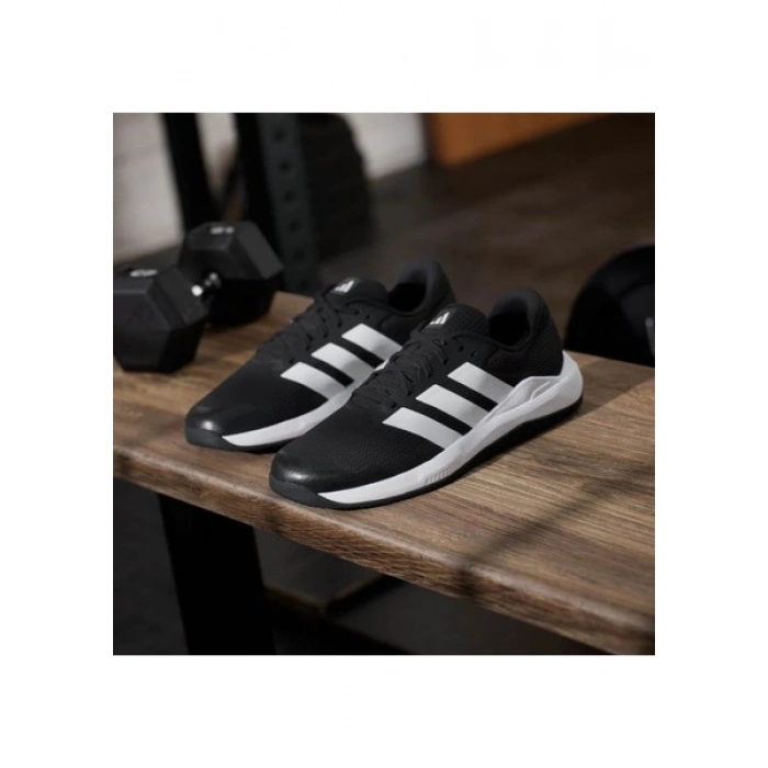 Adidas Dropset Base Trainer M Siyah - Beyaz Erkek Sneaker JS3045