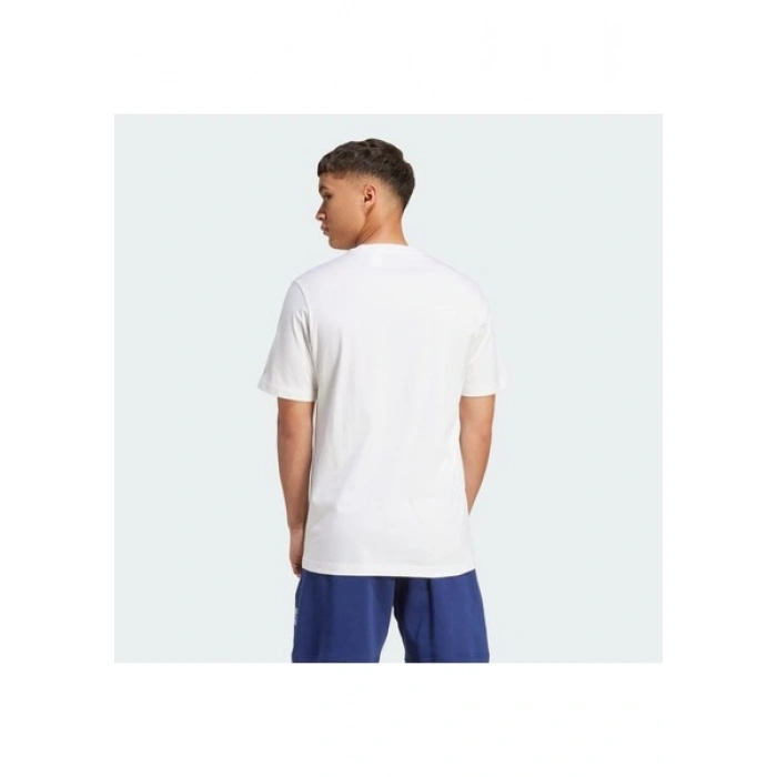 adidas Erkek Beyaz T-shirt M COLLEGIATE T JM6416