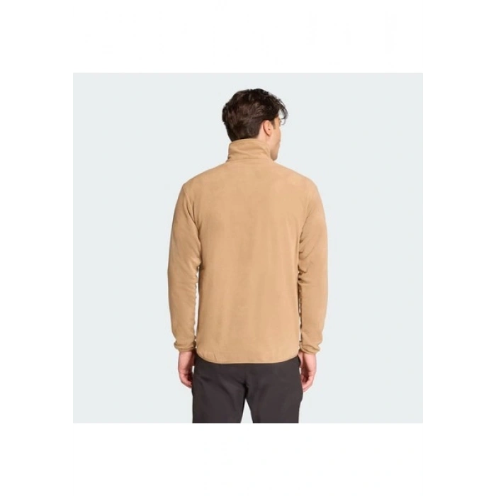 adidas Multi Essentials Erkek Bej Dik Yaka Sweatshirt