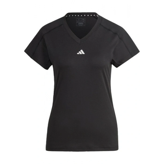 Adidas Performance HN5543 AEROREADY Train Essentials Minimal Branding V-Neck Tee