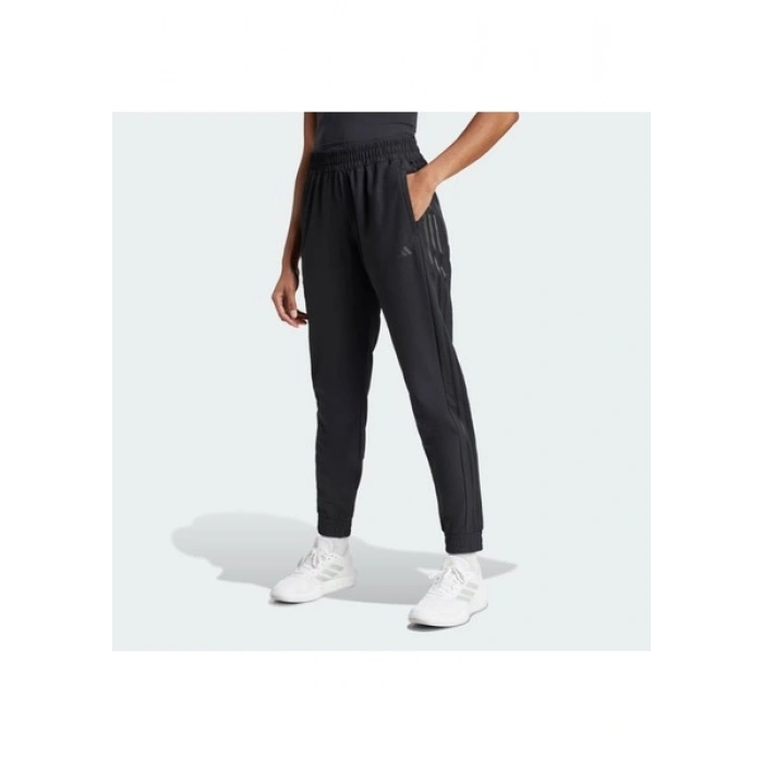 Adidas Performance IK5471 Pacer All Gym 3-Stripes Woven Mid-Rise Pants
