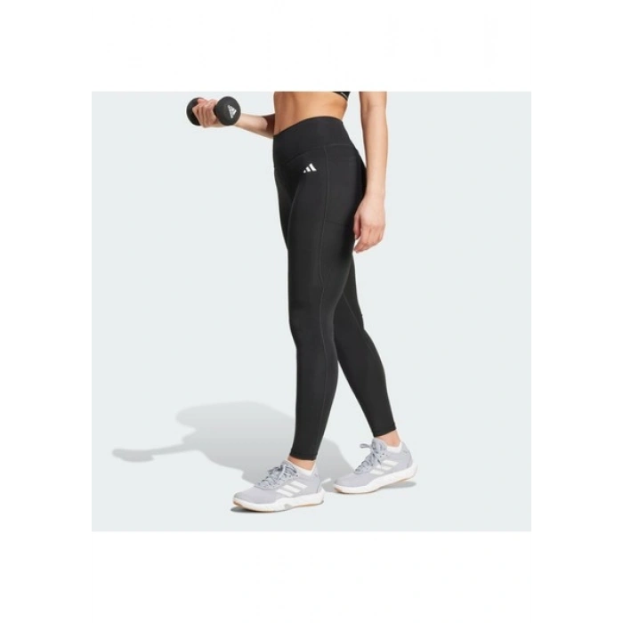 Adidas Performance IT2280 Optimé Essentials Stash Pocket Full-Length Leggings