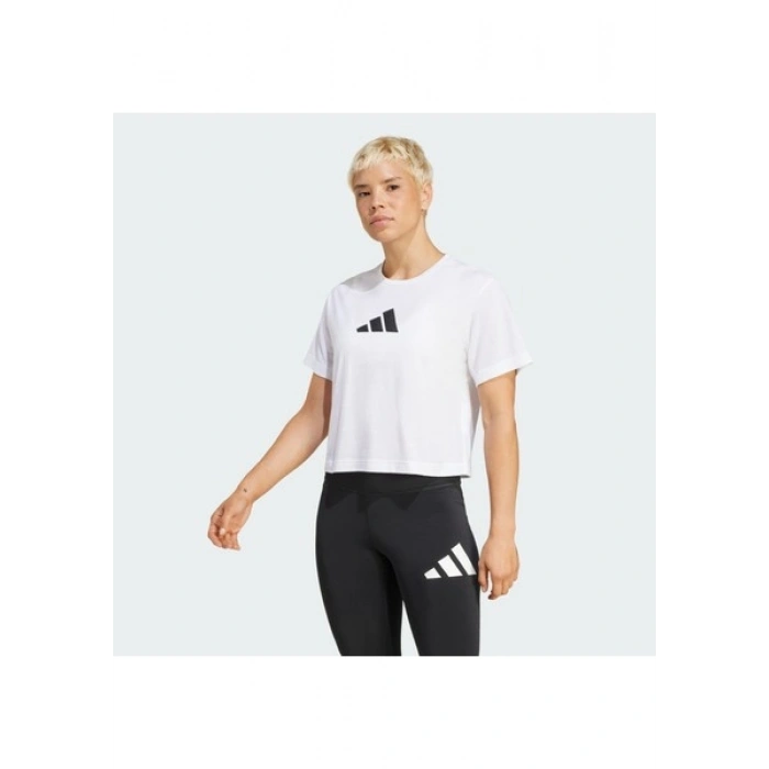 Adidas Performance JG8615 Train Essentials Big Logo Performance Training Tee