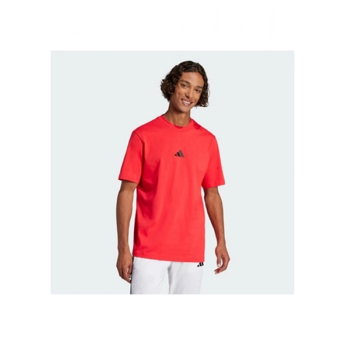 Adidas Sportswear JF1095 Essentials Small Logo Single Jersey Tee