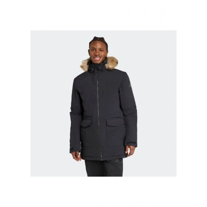 Adidas Sportswear JM3919 Paveric Climawarm Kürk Parka