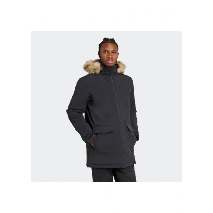Adidas Sportswear JM3919 Paveric Climawarm Kürk Parka