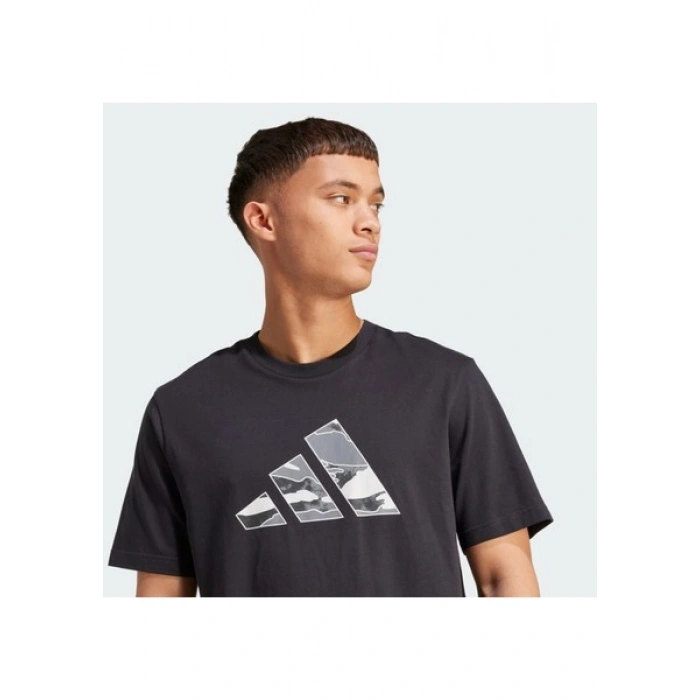 Adidas Sportswear JM6381 Camo Logo Graphic Tişört