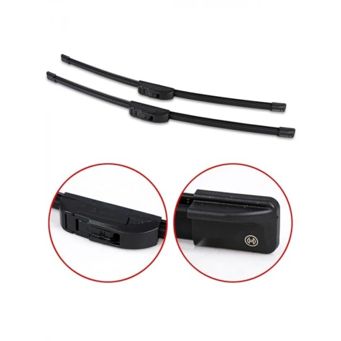 Aerotwin Silecek Seti - 530/530 mm Ölçülerinde