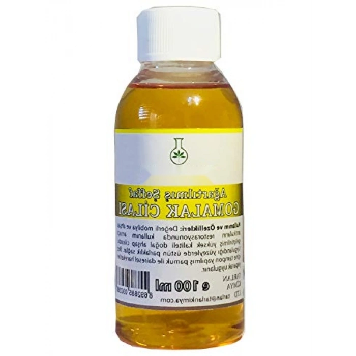 Ağartılmış Şeffaf Doğal Gomalak Cilası, 100 ml