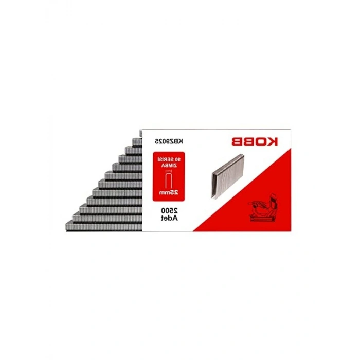 Ağır Hizmet Tipi 25 mm Zımba Teli, 2500 Adet Paket İçeriği