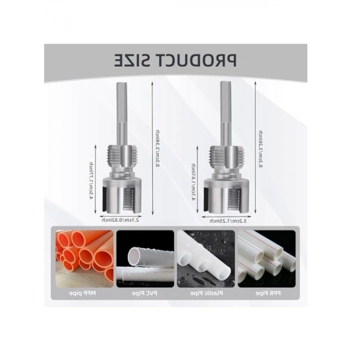 Ağır Hizmet Tipi İç Diş Açma Aleti, 2 Adet Set