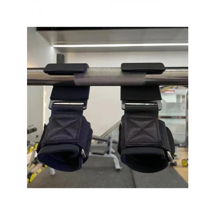 Ağırlık Kaldırma Kancası Seti (2 Adet, Siyah)