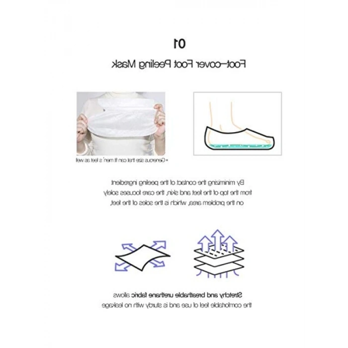 AHA İçeren Ayak Peeling Maskesi