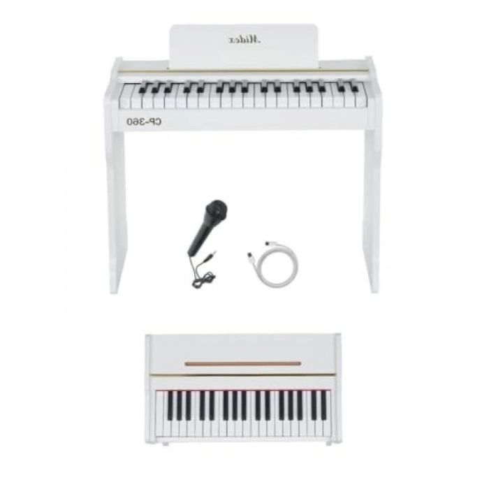 Ahşap 37 Tuşlu Pilli Çocuk Piyanosu