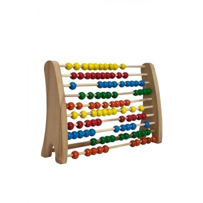 Ahşap Abaküs Oyuncağı ile Temel Matematik Eğitimi