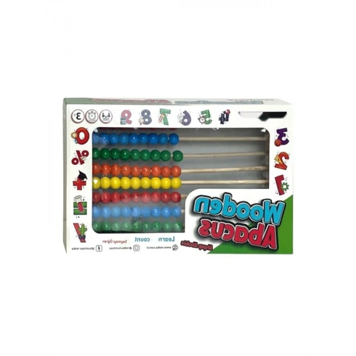 Ahşap Abaküs Oyuncağı ile Temel Matematik Eğitimi