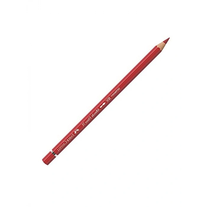 Ahşap Aquarell Boya Kalemi - Kırmızı